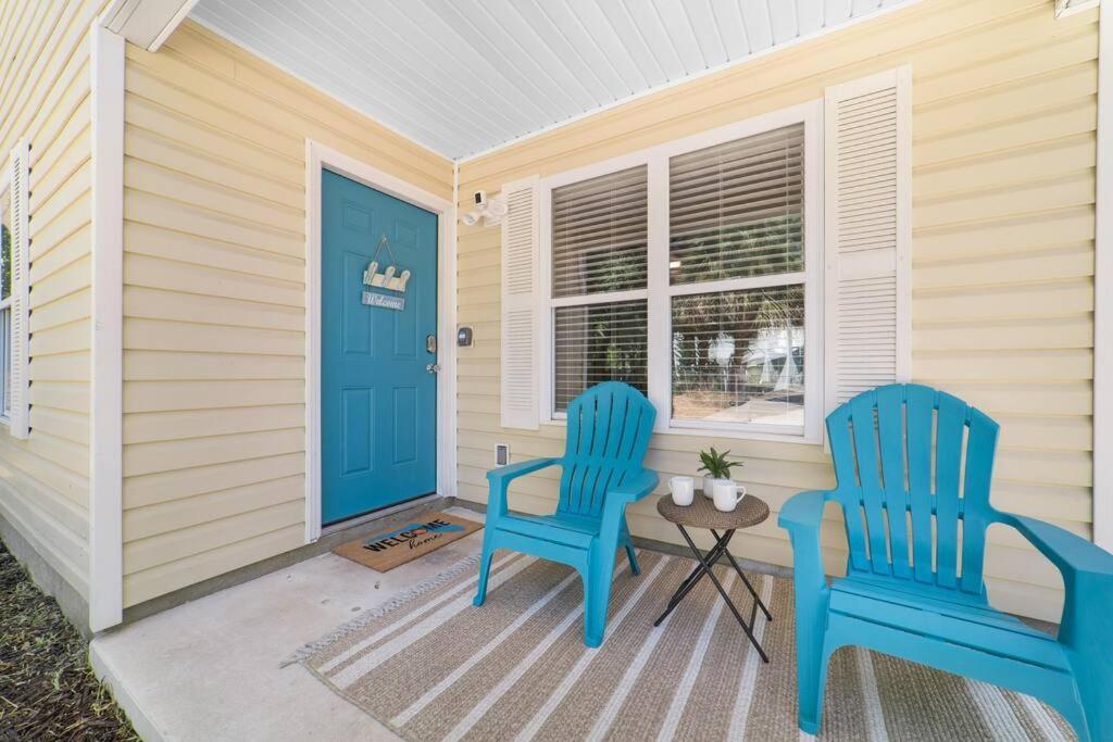 New Modern Bungalow Close To Downtown! Fully Fenced Yard Сент Августин Екстериор снимка