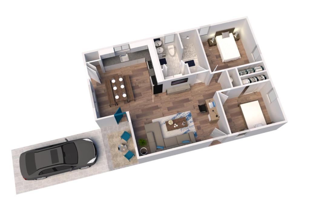 New Modern Bungalow Close To Downtown! Fully Fenced Yard Сент Августин Екстериор снимка